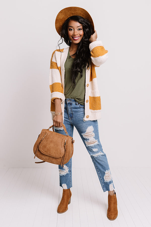 Beyond Bundled Stripe Cardigan Image - 2