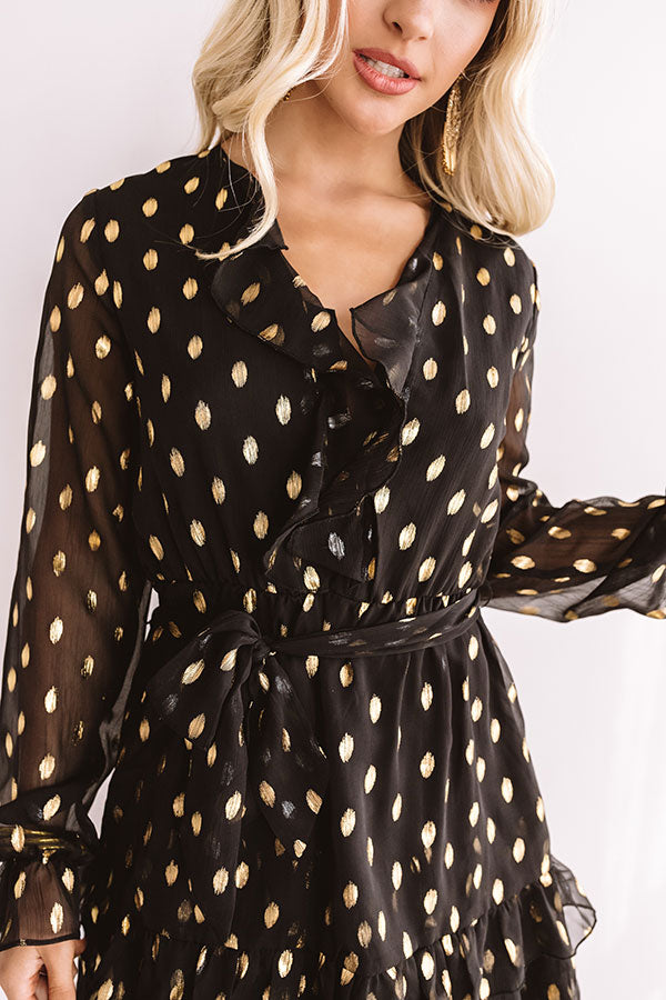 Meet Me At The Ritz Ruffle Dress Image - 4