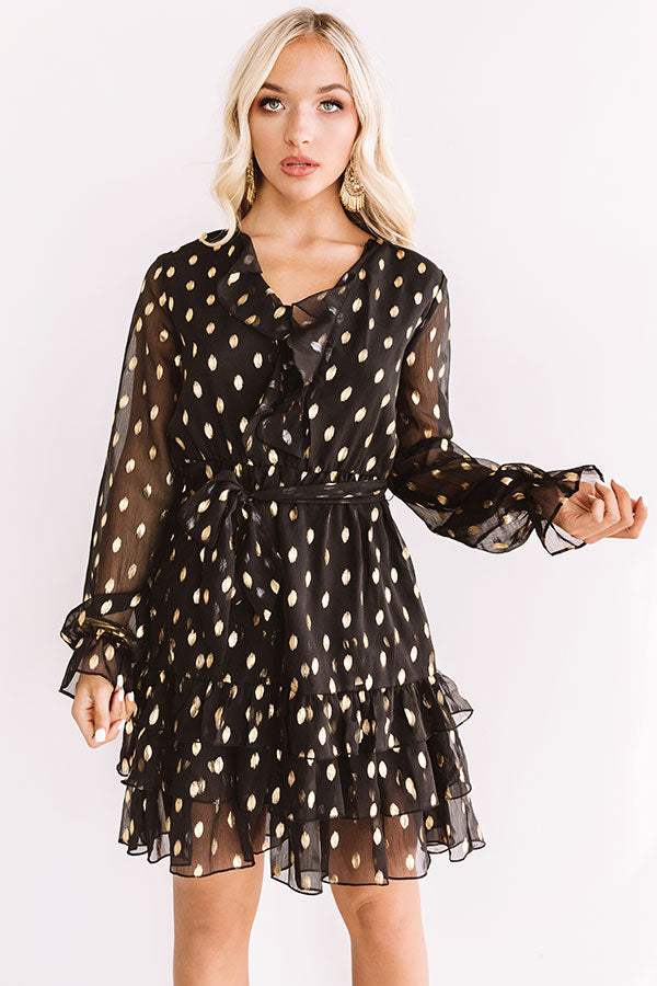 Meet Me At The Ritz Ruffle Dress Image - 3