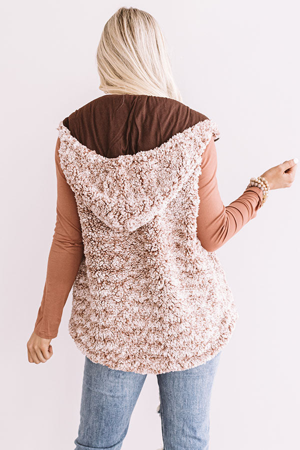Bonfire Bombshell Sherpa Vest Image - 5
