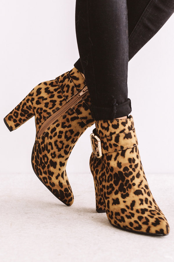 The Emmaline Leopard Bootie Image - 4