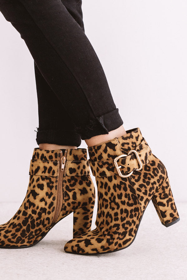 The Emmaline Leopard Bootie Image - 3