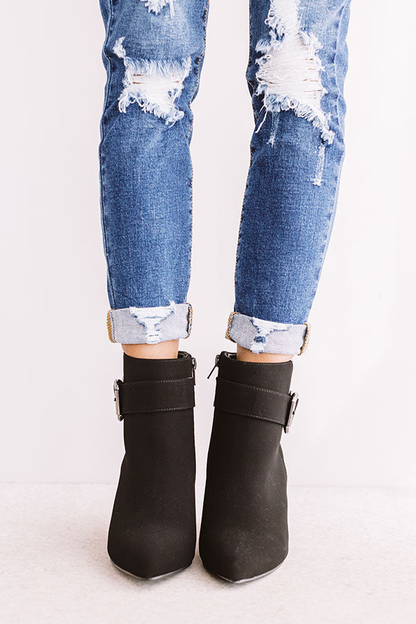 The Emmaline Bootie In Black Image - 2