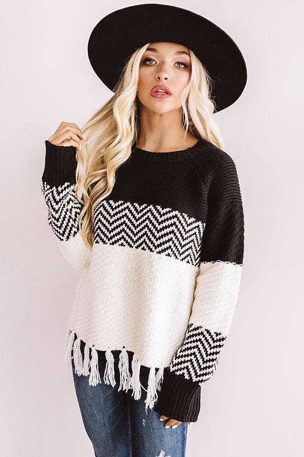 Fireside Kisses Knit Sweater Image - 2