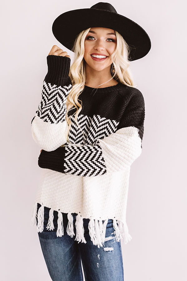 Fireside Kisses Knit Sweater Image - 4