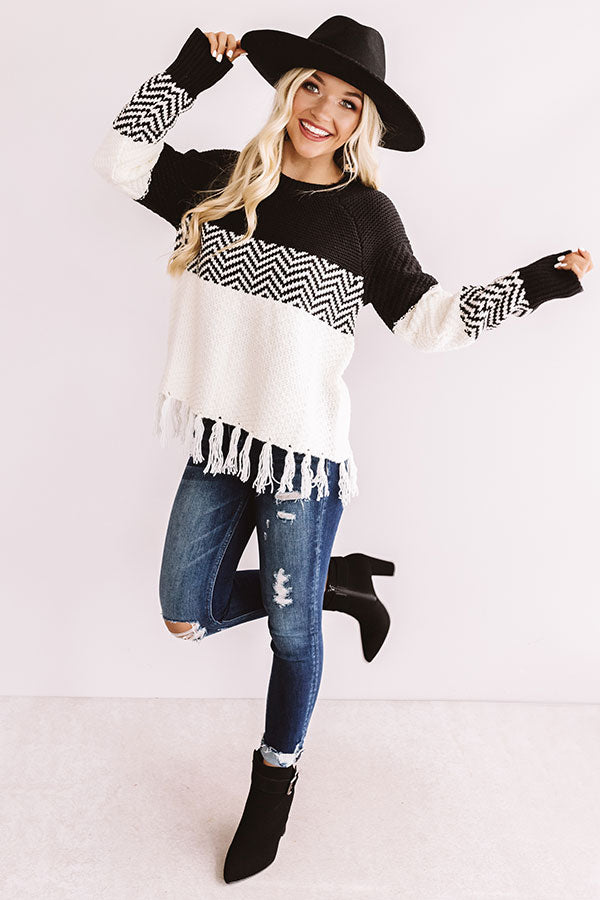 Fireside Kisses Knit Sweater Image - 1