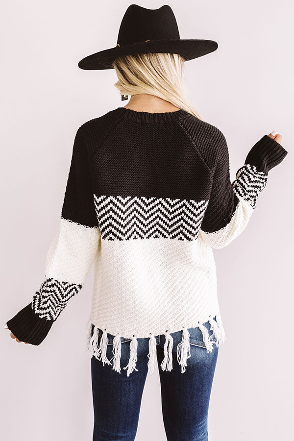 Fireside Kisses Knit Sweater Image - 5