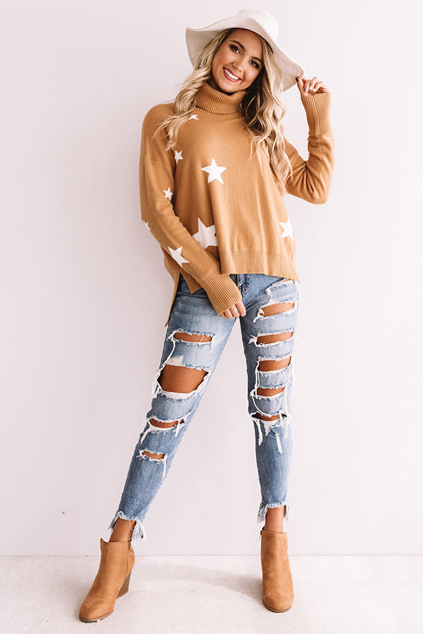 Shooting Stars Shift Sweater Image - 1