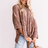 Chardonnay And Chic Chenille Sweater In Mocha Image - 1