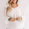 Romantic In Rome Shift Top In Cream Curves Image - 1