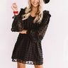 Romantic In Rome Shift Dress In Black Image - 1