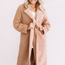 Front Page Worthy Sherpa Coat In Iced Mocha Image - 1