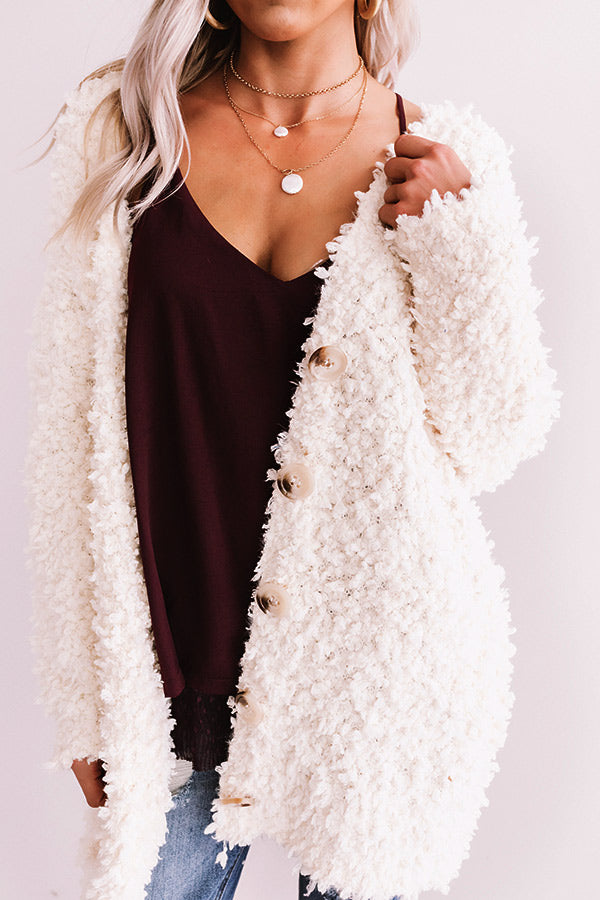 Marshmallow Fluff Cardigan