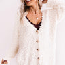 Marshmallow Cuddles Knit Cardigan In Ivory Image - 1