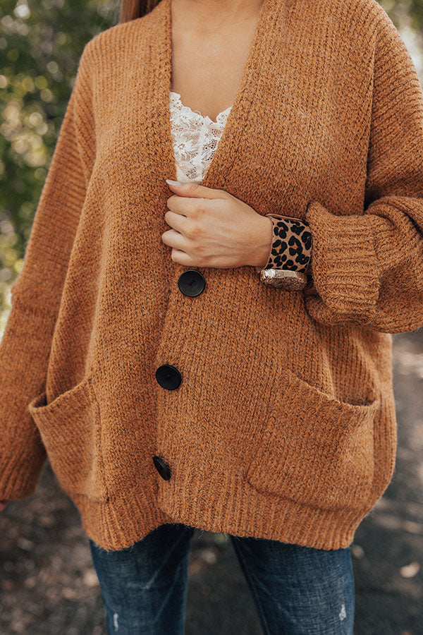 Latte Moon Phases Cardigan