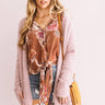 Beauty And Bubbles Velvet Floral Top Image - 1