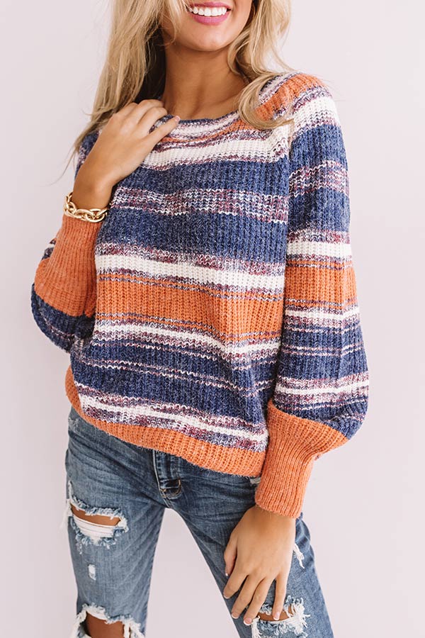 Keep Dreaming Striped Sweater