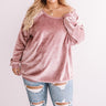 Sweet Kisses Plush Pullover Curves Image - 1