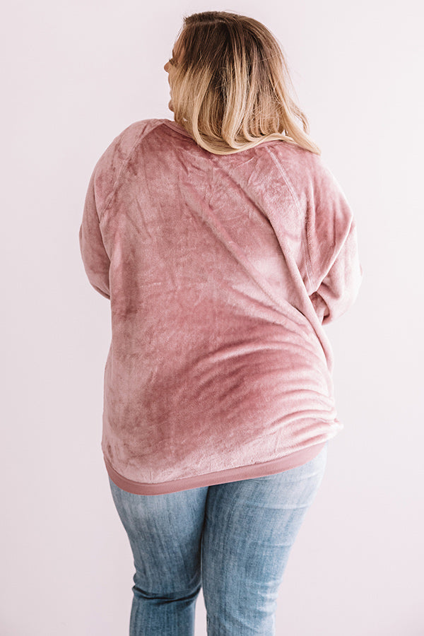 Sweet Kisses Plush Pullover Curves Image - 5