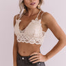 Hide And Seek Crochet Bralette In Cream Image - 1