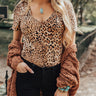 Red Lip Classic Leopard Bodysuit Image - 1