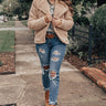 Cozy In Manhattan Sherpa Jacket Image - 1