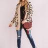 Sonoma Sightseeing Leopard Cardigan In Iced Latte Image - 1