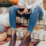The Valerie Bootie In Windsor Wine Image - 1