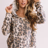 Flight to Frisco Leopard Hoodie Image - 1