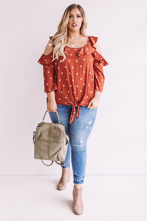 Leaf It To Me Shift Top Curves Image - 1