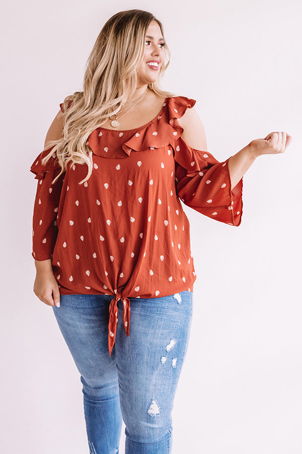 Leaf It To Me Shift Top Curves Image - 2