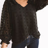 Romantic In Rome Shift Top In Black Image - 1