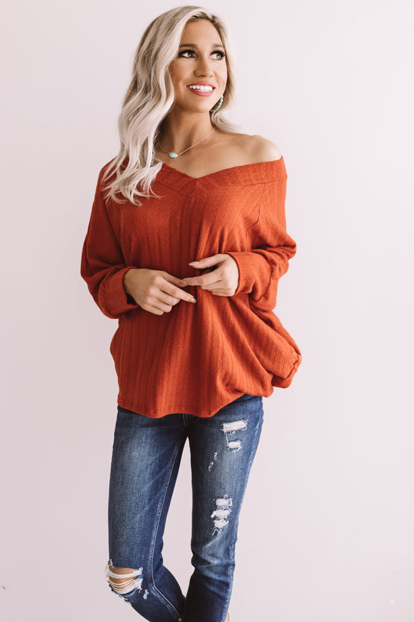 Cider And Spice Shift Top In Pumpkin Image - 1