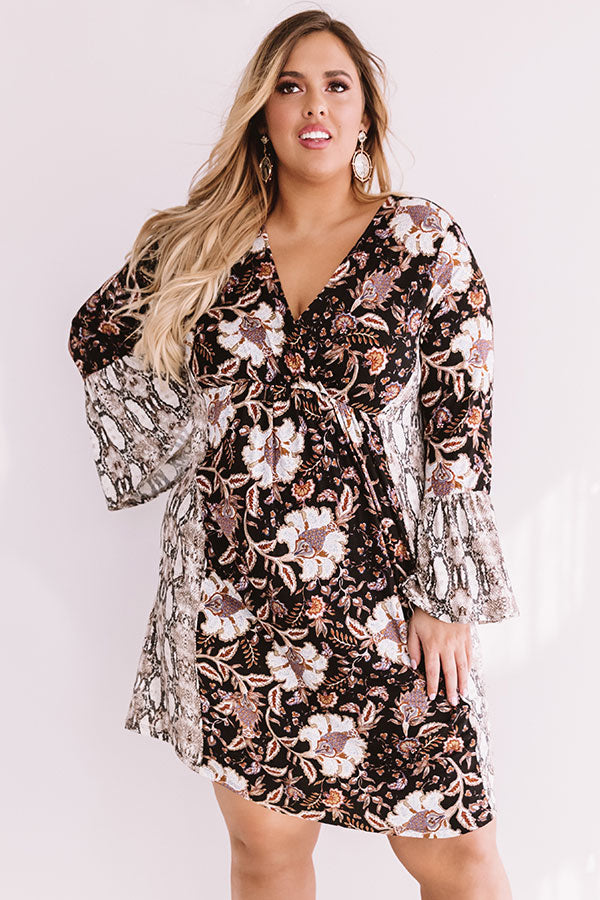 Bryant Park Bliss Babydoll Dress Curves Image - 2