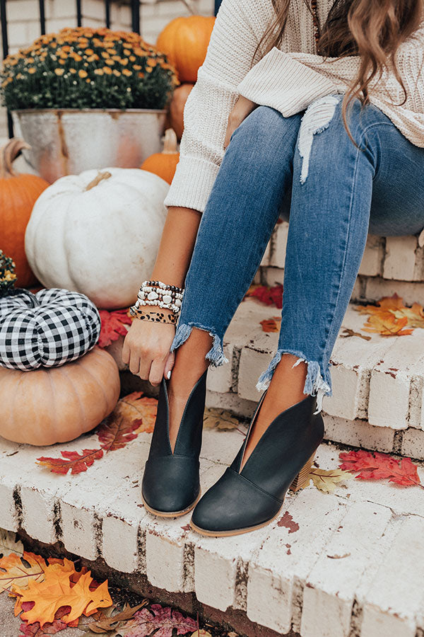 The Valerie Bootie In Black Image - 2