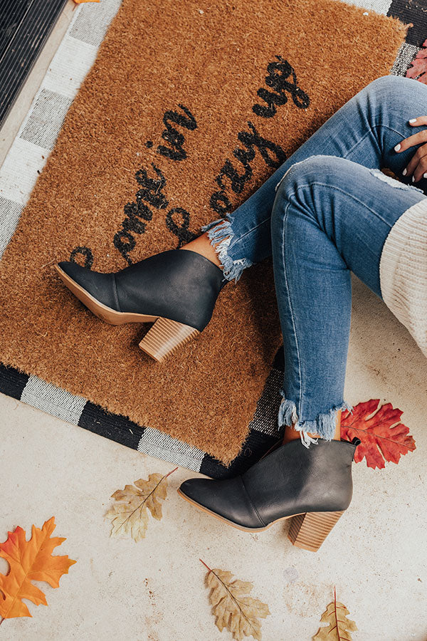 The Valerie Bootie In Black Image - 3