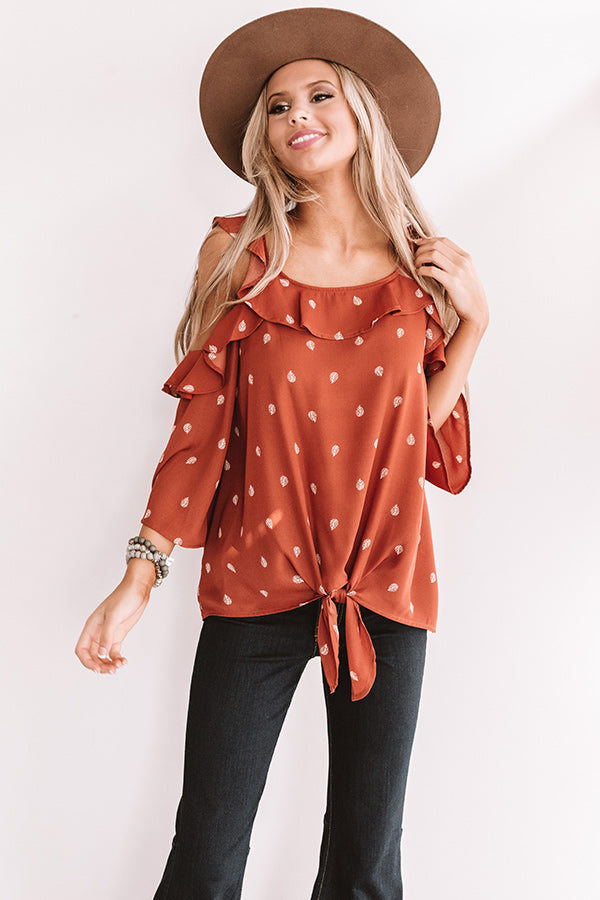 Leaf It To Me Shift Top Image - 3