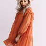 Pumpkin Spice Splendor Shift Dress In Pumpkin Image - 1