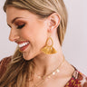 Making Music Tassel Earrings in Mustard Image - 1