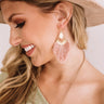 Glitzy And Pretty Earrings in Blush Image - 1