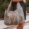 Serious Showstopper Leopard Tote in Tan Image - 1