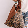 Tribeca Treasure Leopard Tote In Maple Image - 1