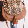 London Bridge Leopard Tote In Brown Image - 1
