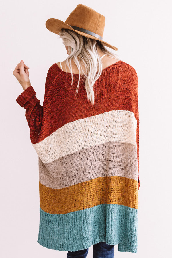 All The Fall Things Color Block Tunic Image - 1