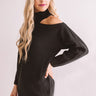 Oh Ya Don't Say Knit Sweater In Black Image - 1
