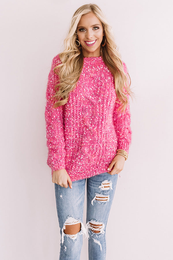 Sweet As Sugar Knit Sweater Image - 1