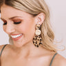 Ready To Party Leopard Earrings Image - 1