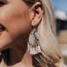 Private Suite Snake Print Earrings Image - 1