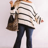 Bubbly And Bonfires Knit Sweater in Black Curves Image - 1