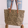 Closer Companion Leopard Tote Image - 1